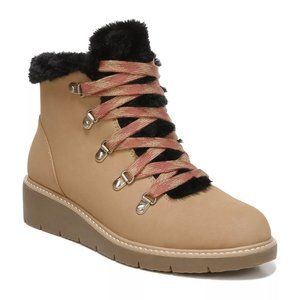 Dr. Scholl's Women's So Cozy Booties Nude Faux Leather 6M